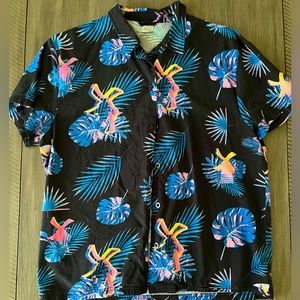 RARE Dutch Bros Hawaiian Shirt || THREE FREE Dutch Stickers w Purchase
